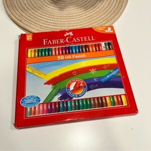 faber-castell oil pastels set of 50 🎨